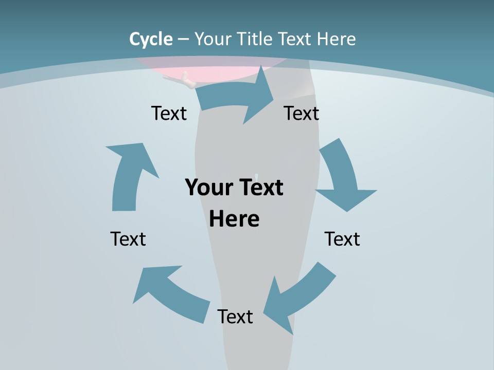 Lip Tick Hape Ring PowerPoint Template