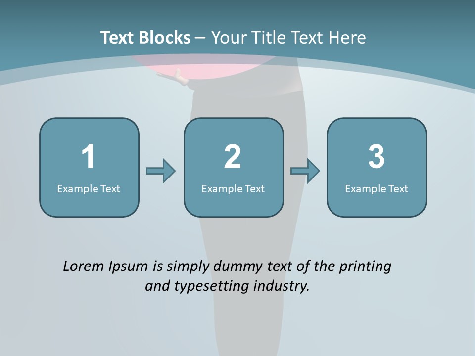 Lip Tick Hape Ring PowerPoint Template