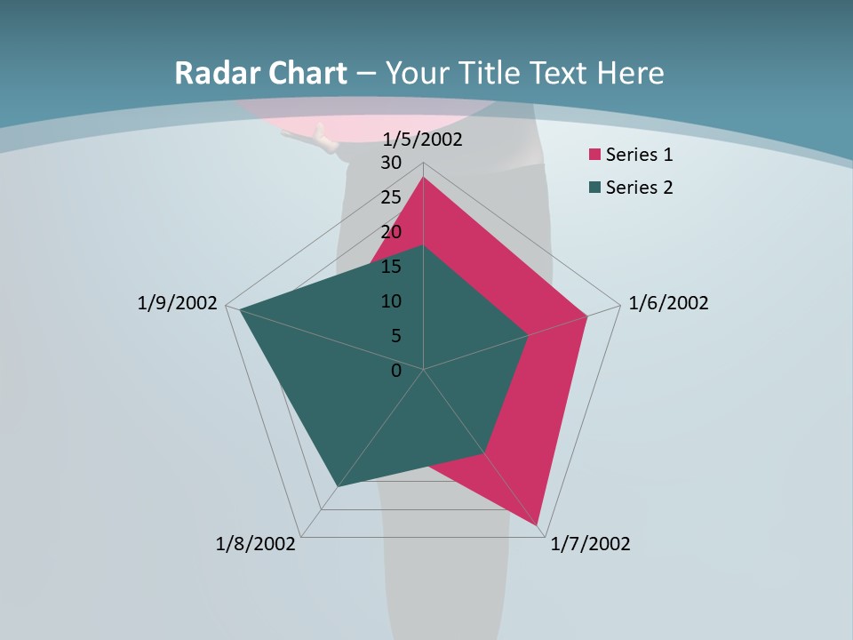 Lip Tick Hape Ring PowerPoint Template