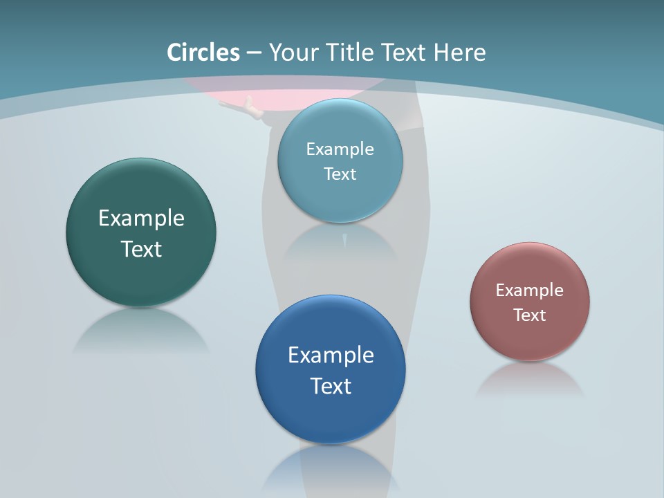 Lip Tick Hape Ring PowerPoint Template