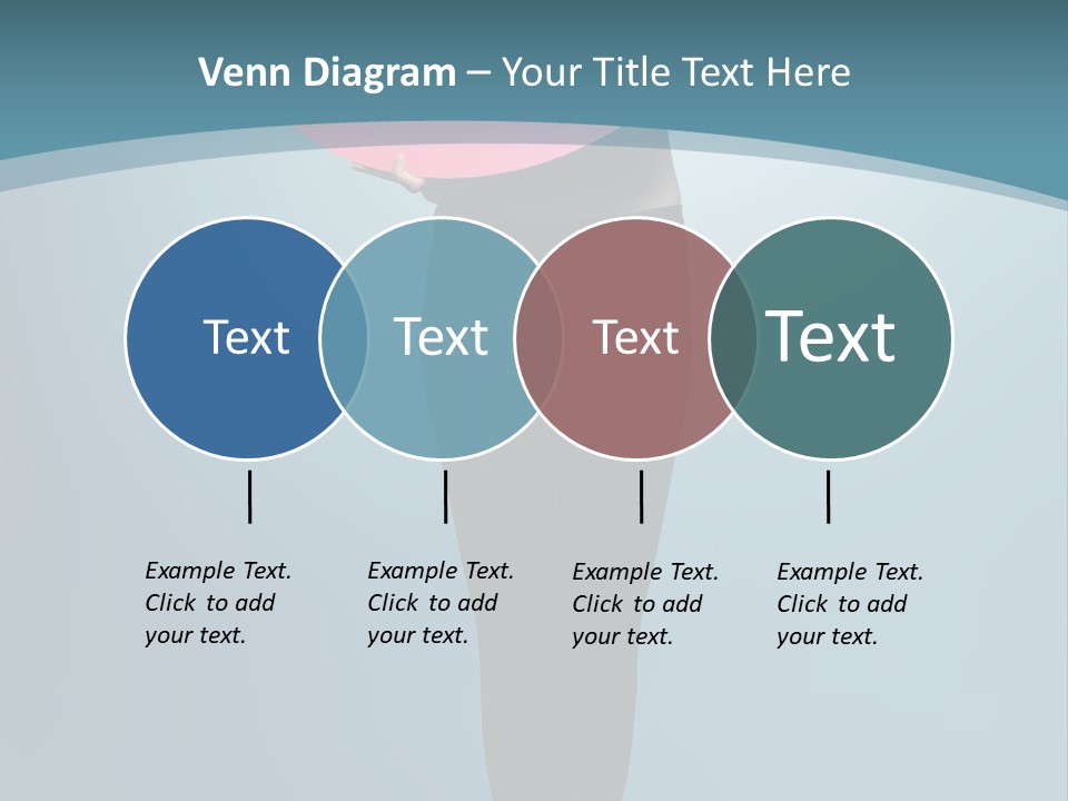 Lip Tick Hape Ring PowerPoint Template