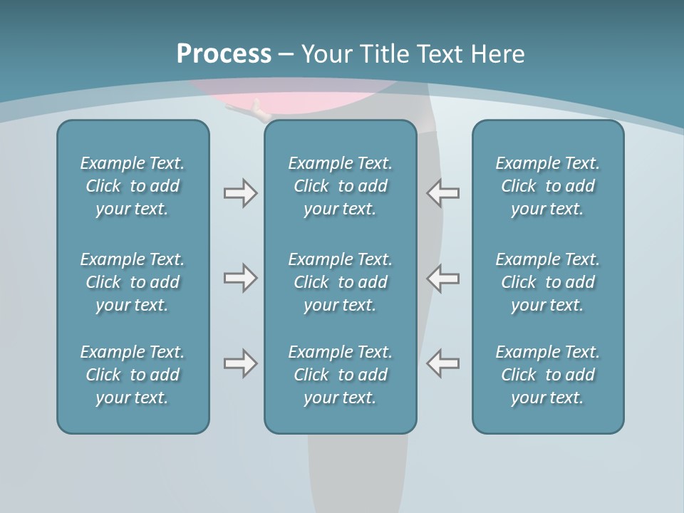 Lip Tick Hape Ring PowerPoint Template