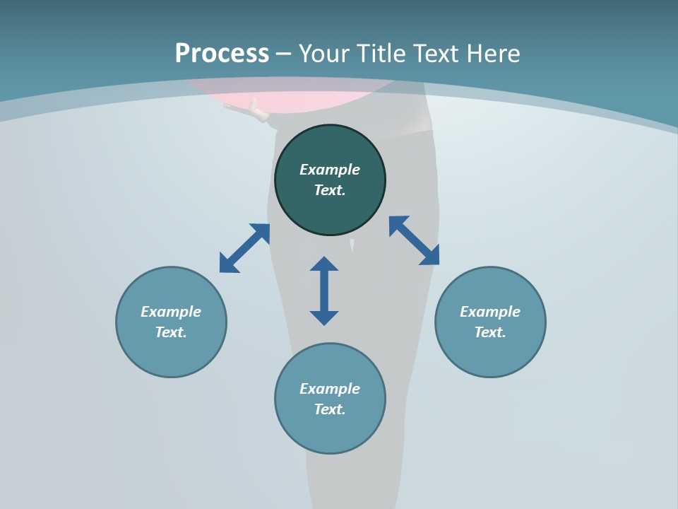 Lip Tick Hape Ring PowerPoint Template