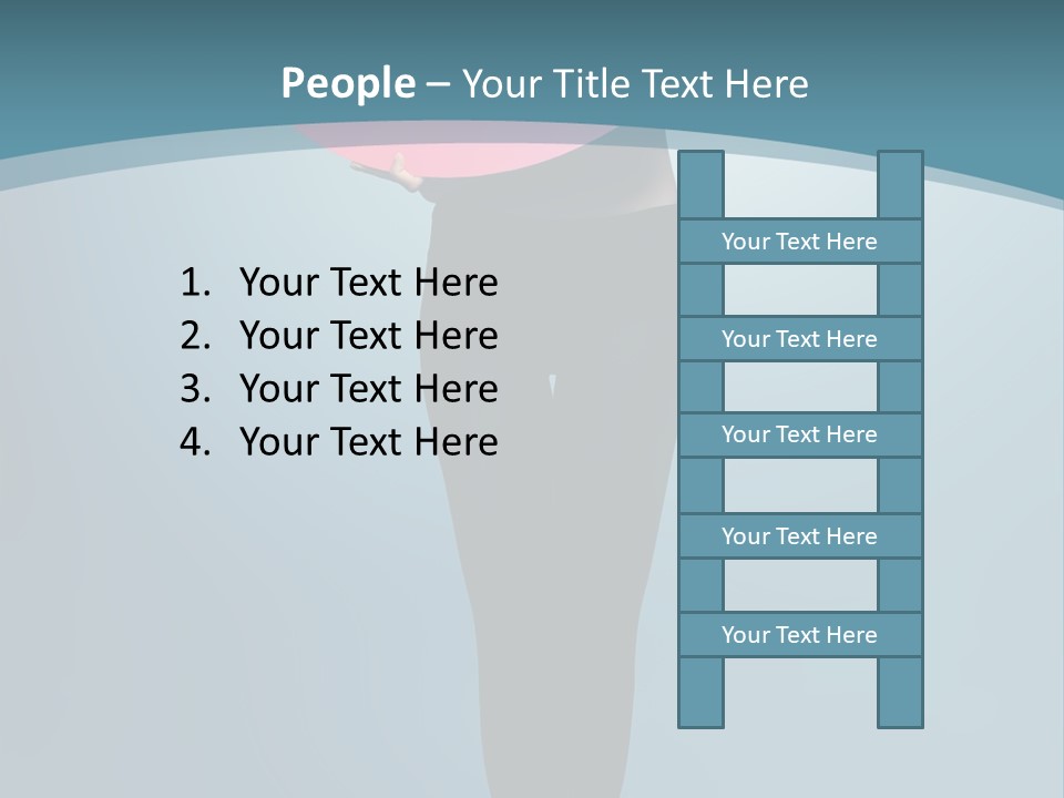 Lip Tick Hape Ring PowerPoint Template