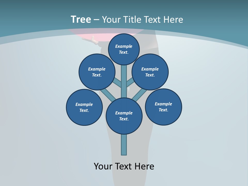 Lip Tick Hape Ring PowerPoint Template