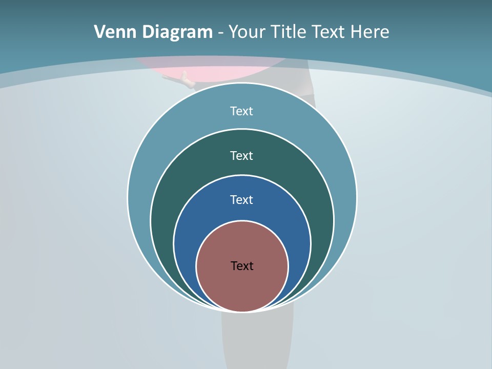 Lip Tick Hape Ring PowerPoint Template
