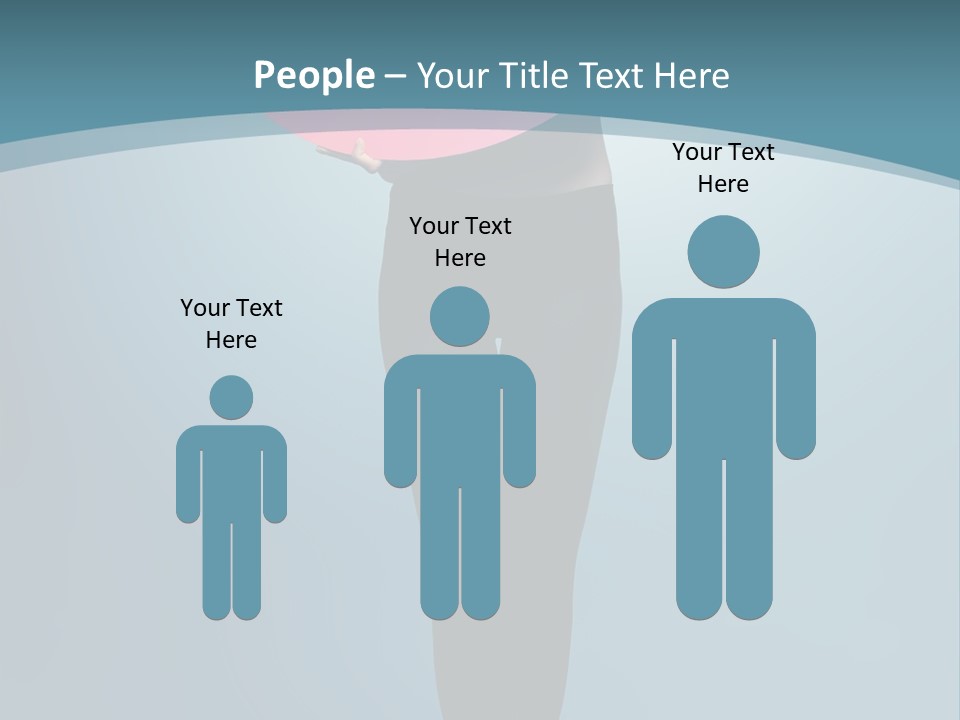 Lip Tick Hape Ring PowerPoint Template