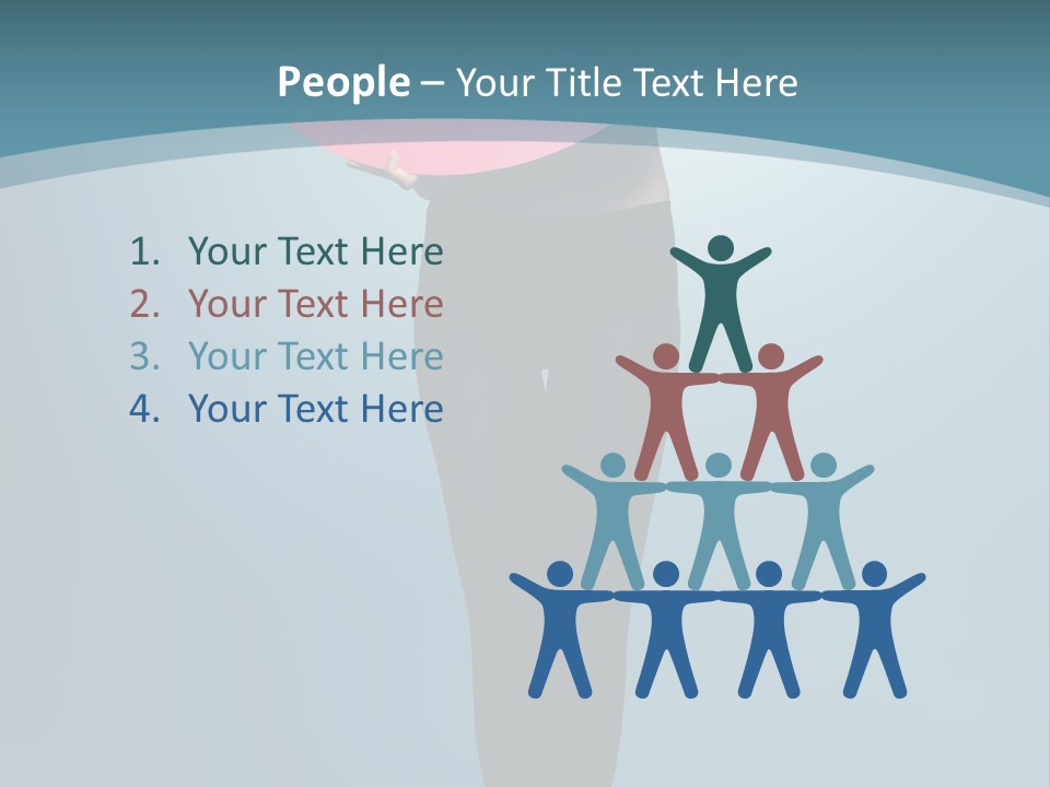 Lip Tick Hape Ring PowerPoint Template