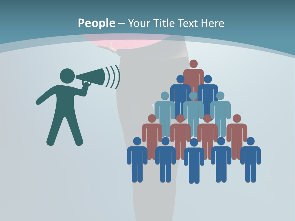 Lip Tick Hape Ring PowerPoint Template