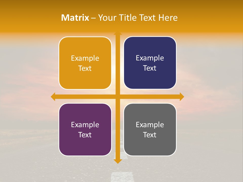 Hope Highway Speed PowerPoint Template