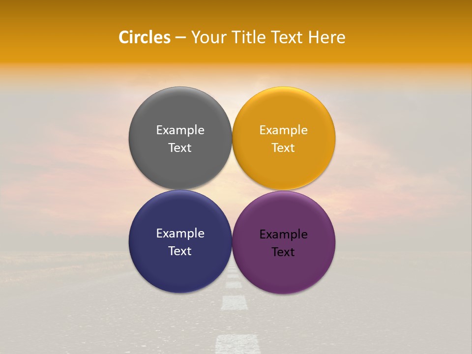 Hope Highway Speed PowerPoint Template