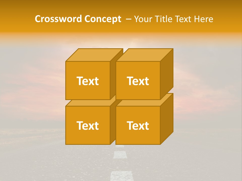 Hope Highway Speed PowerPoint Template