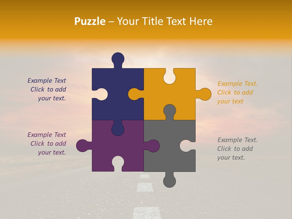 Hope Highway Speed PowerPoint Template
