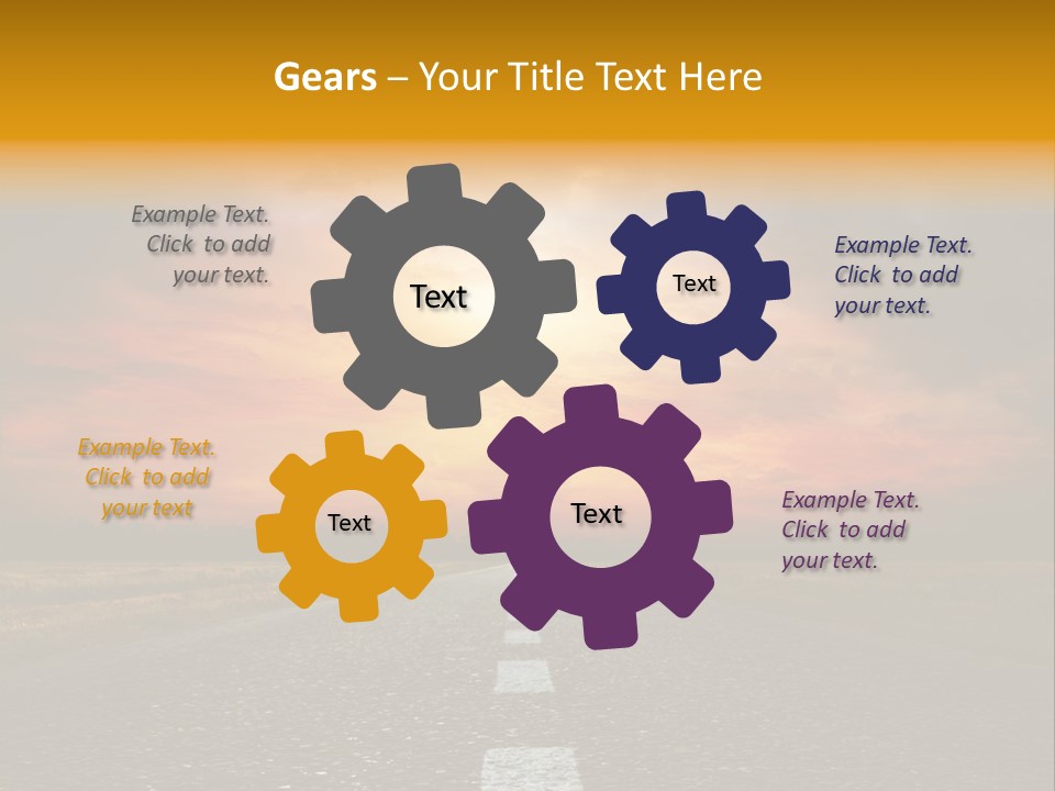 Hope Highway Speed PowerPoint Template