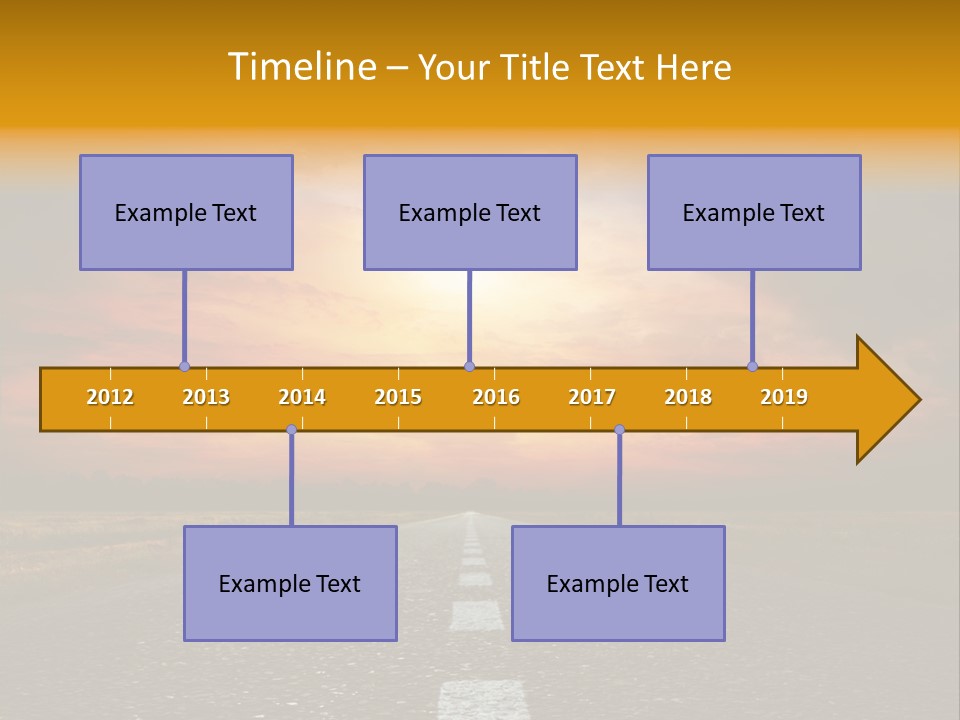 Hope Highway Speed PowerPoint Template