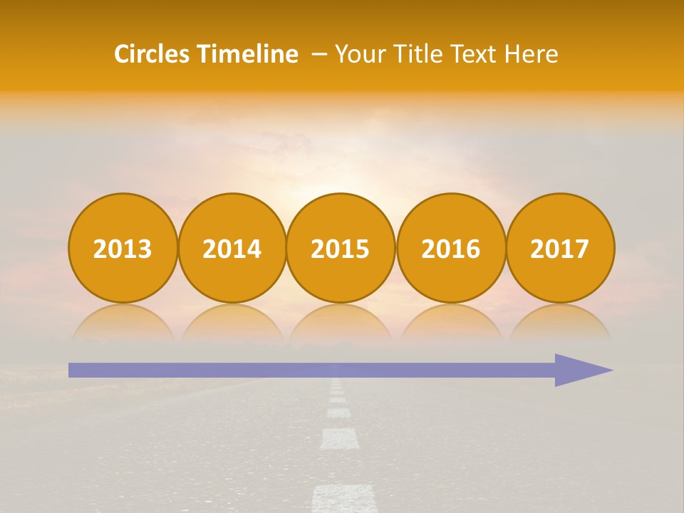 Hope Highway Speed PowerPoint Template