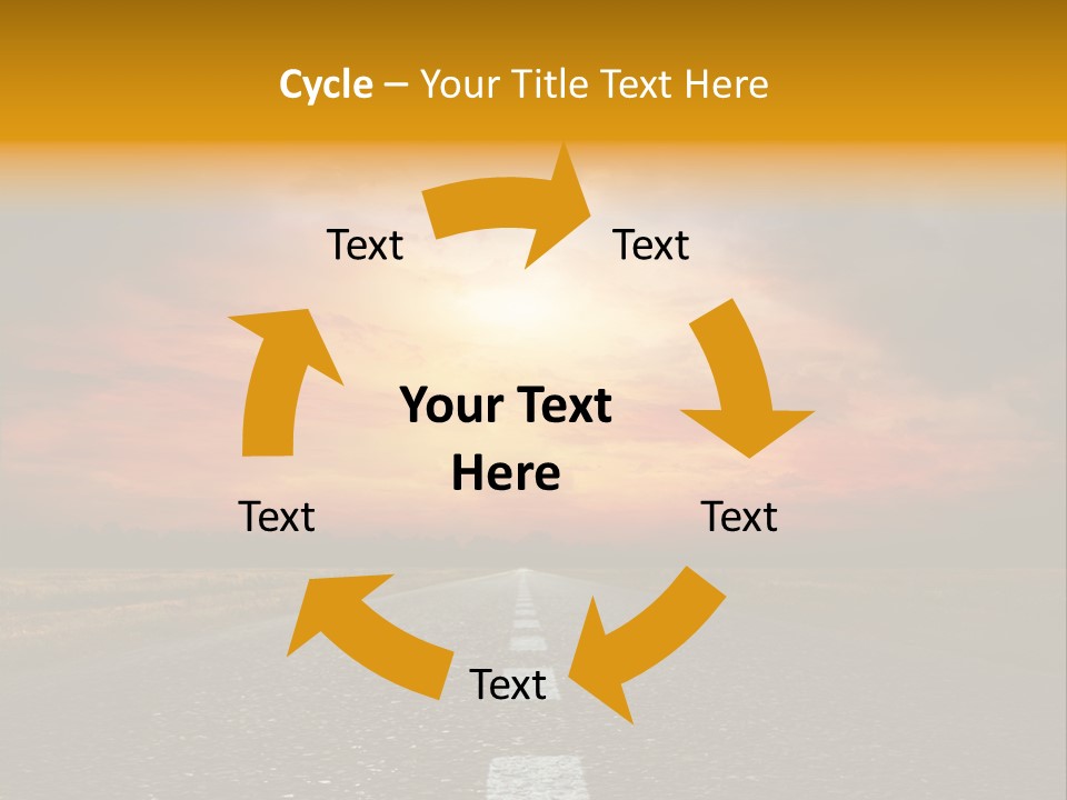 Hope Highway Speed PowerPoint Template