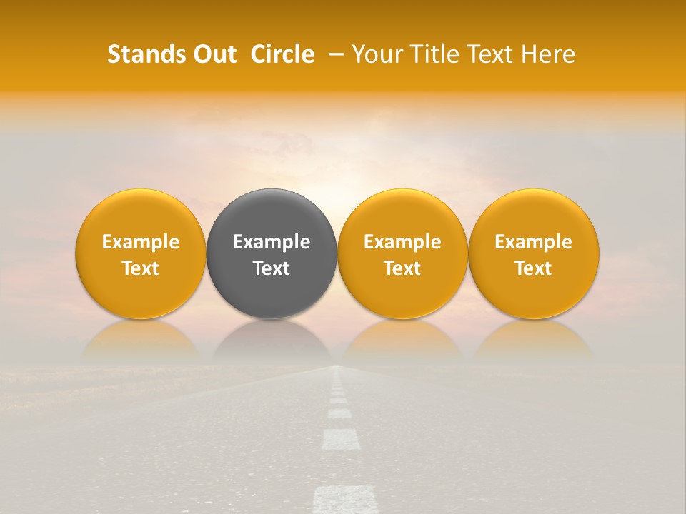 Hope Highway Speed PowerPoint Template