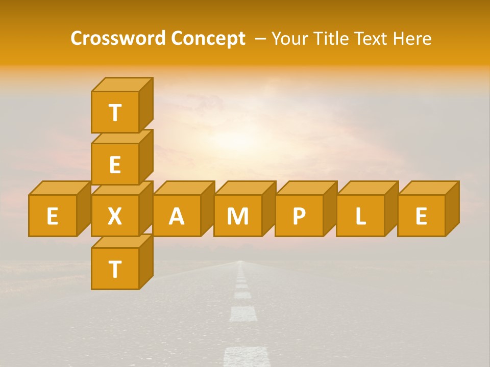 Hope Highway Speed PowerPoint Template