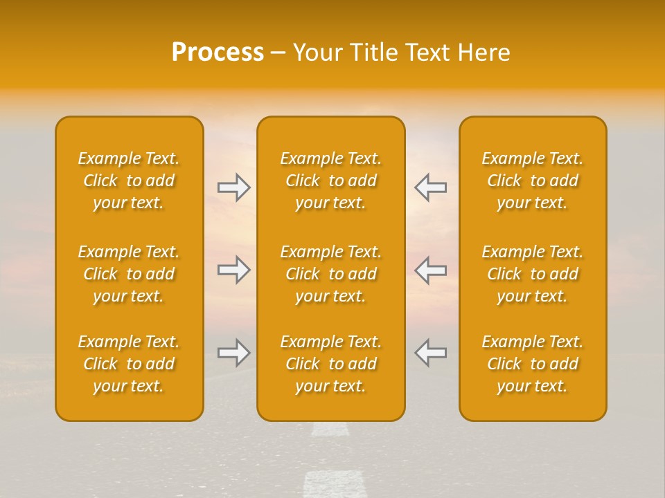 Hope Highway Speed PowerPoint Template