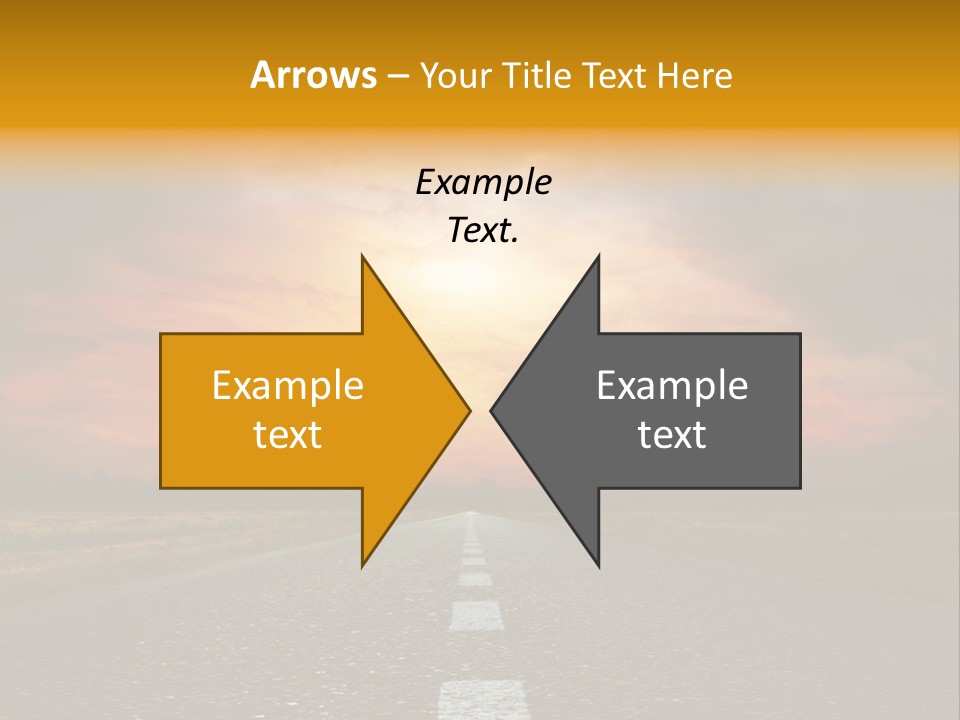 Hope Highway Speed PowerPoint Template