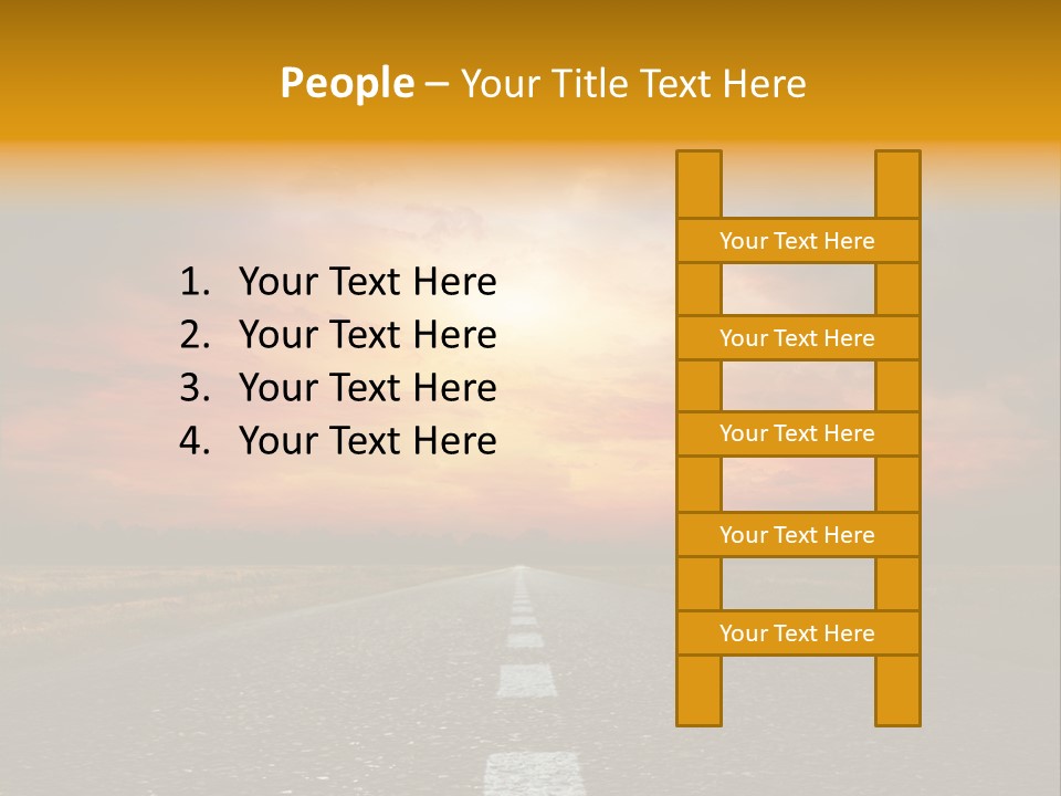 Hope Highway Speed PowerPoint Template