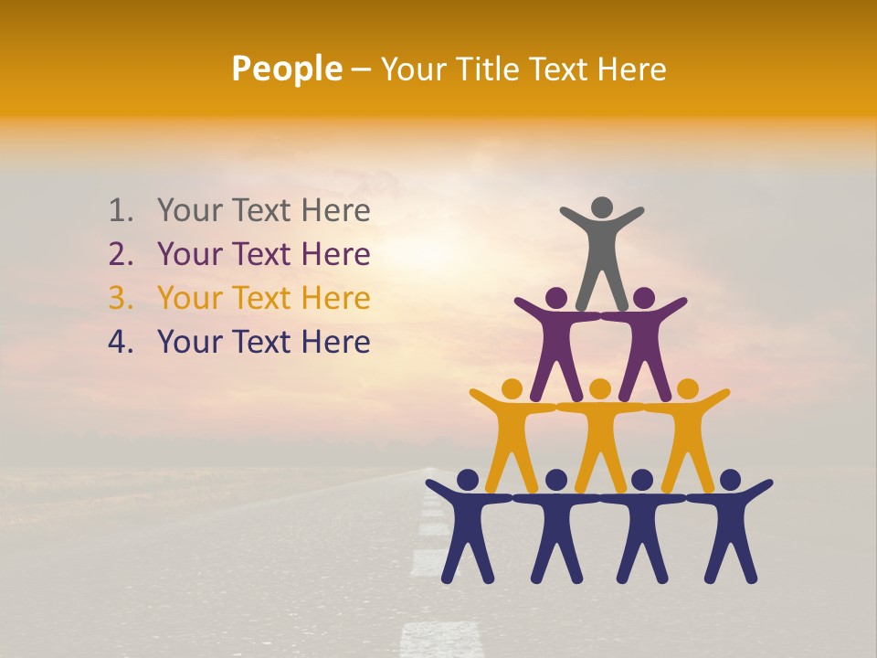 Hope Highway Speed PowerPoint Template