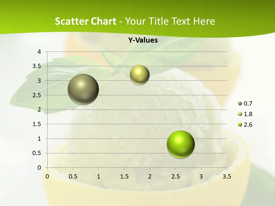 Mint White Lemon PowerPoint Template