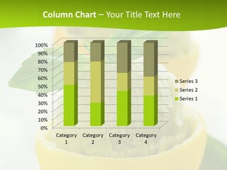 Mint White Lemon PowerPoint Template