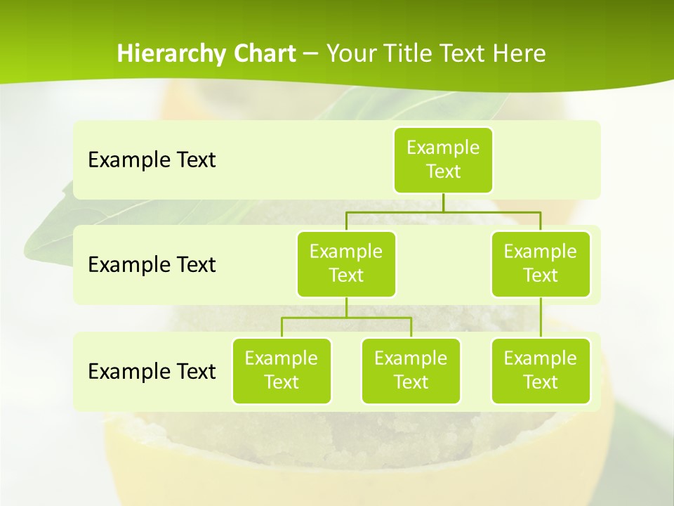 Mint White Lemon PowerPoint Template