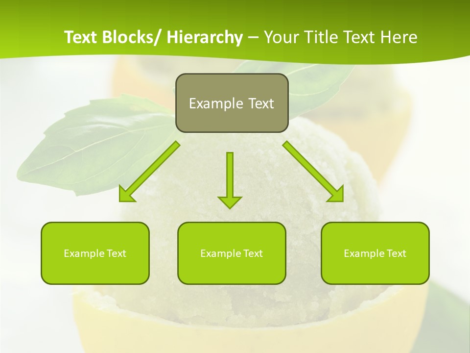 Mint White Lemon PowerPoint Template