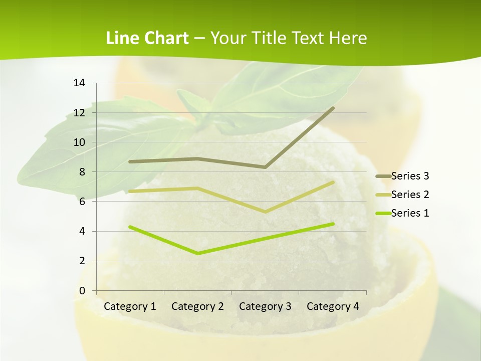 Mint White Lemon PowerPoint Template
