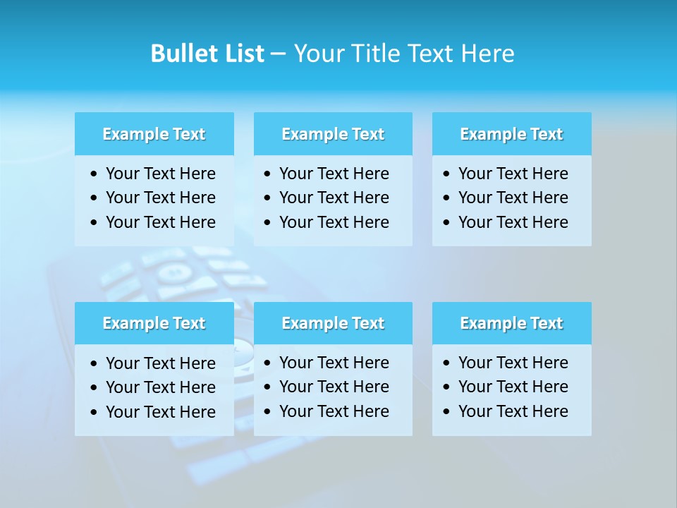 Control Flare Nobody PowerPoint Template