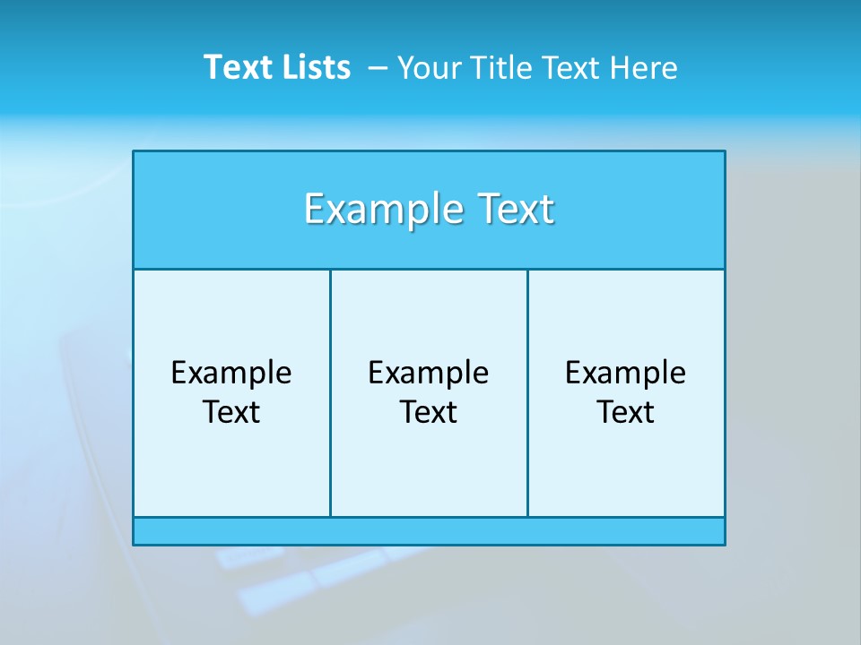 Control Flare Nobody PowerPoint Template