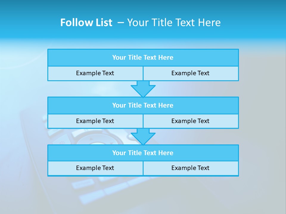 Control Flare Nobody PowerPoint Template