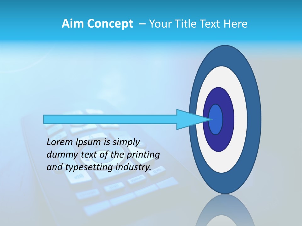Control Flare Nobody PowerPoint Template