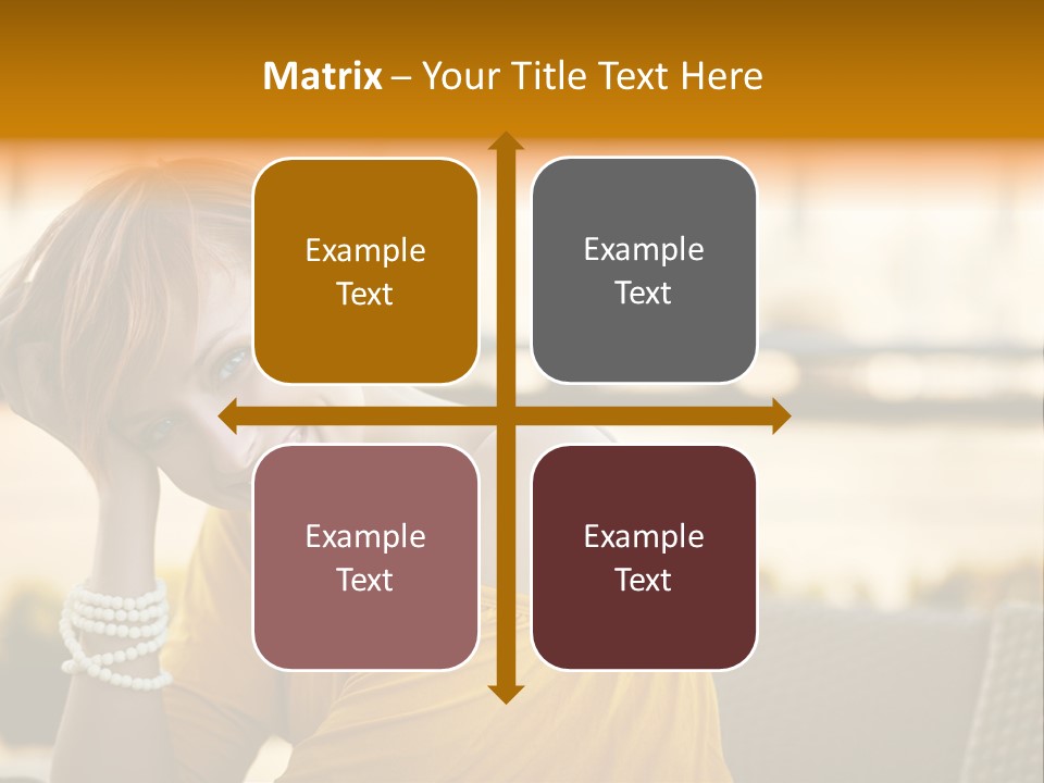 Cookery Pretty Blond PowerPoint Template