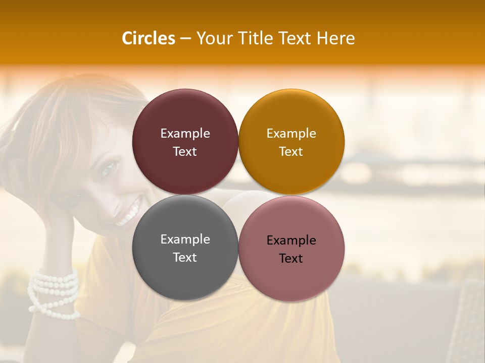 Cookery Pretty Blond PowerPoint Template