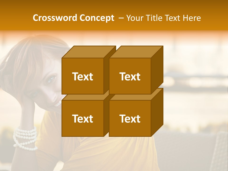 Cookery Pretty Blond PowerPoint Template