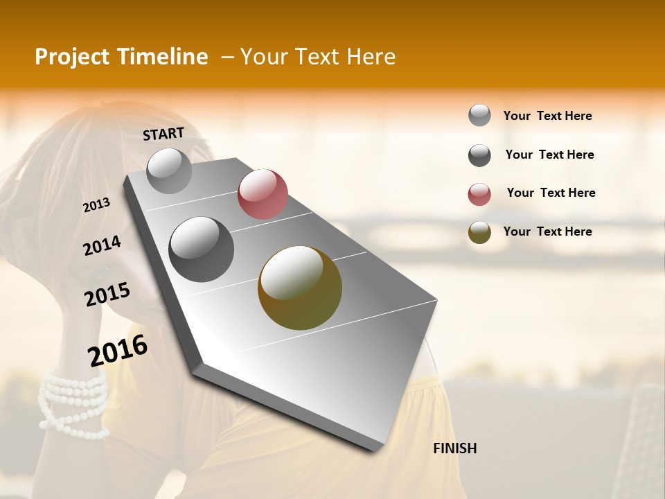 Cookery Pretty Blond PowerPoint Template