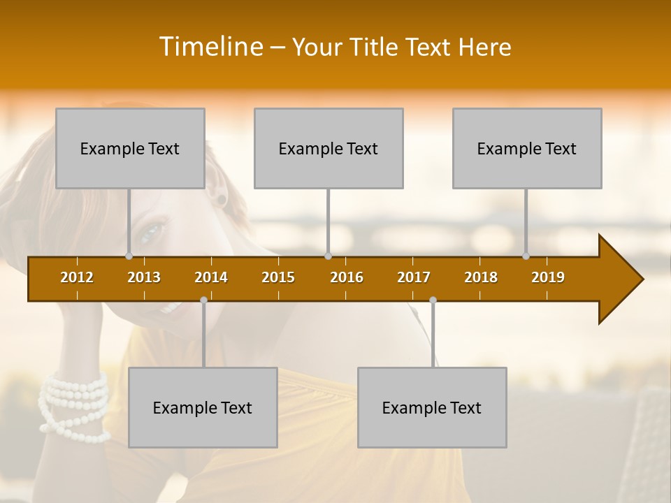 Cookery Pretty Blond PowerPoint Template