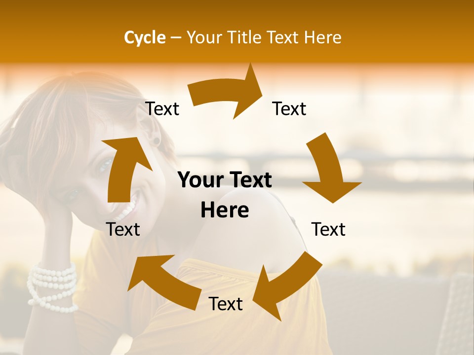 Cookery Pretty Blond PowerPoint Template