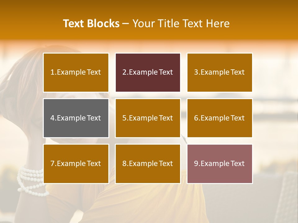 Cookery Pretty Blond PowerPoint Template