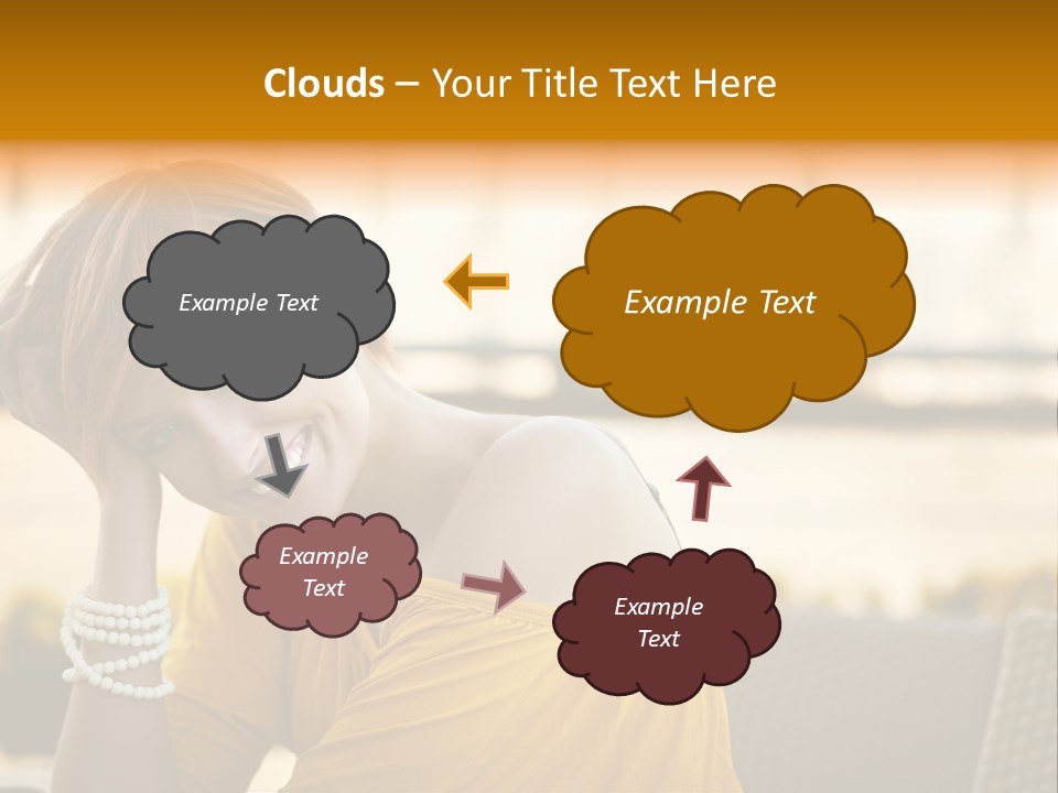 Cookery Pretty Blond PowerPoint Template