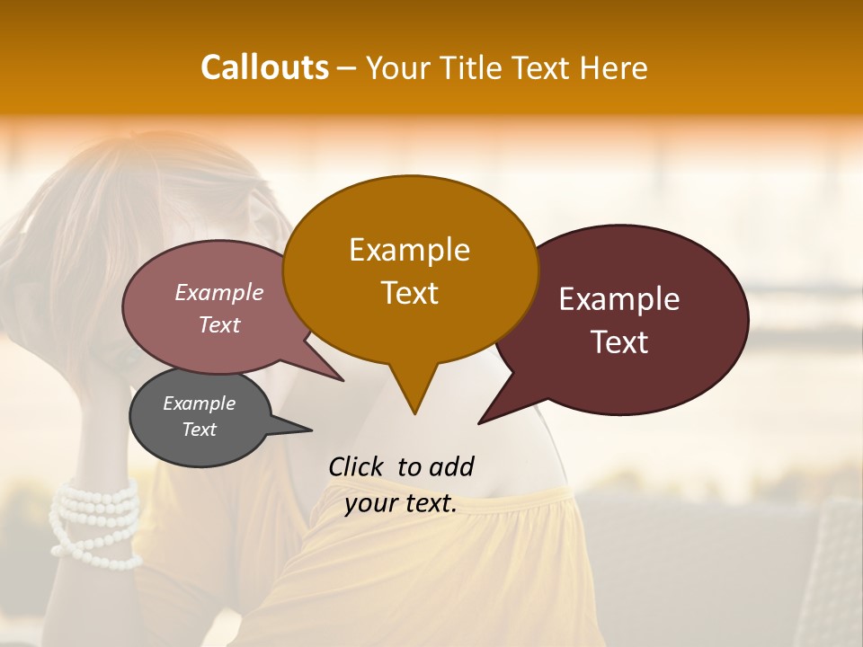 Cookery Pretty Blond PowerPoint Template