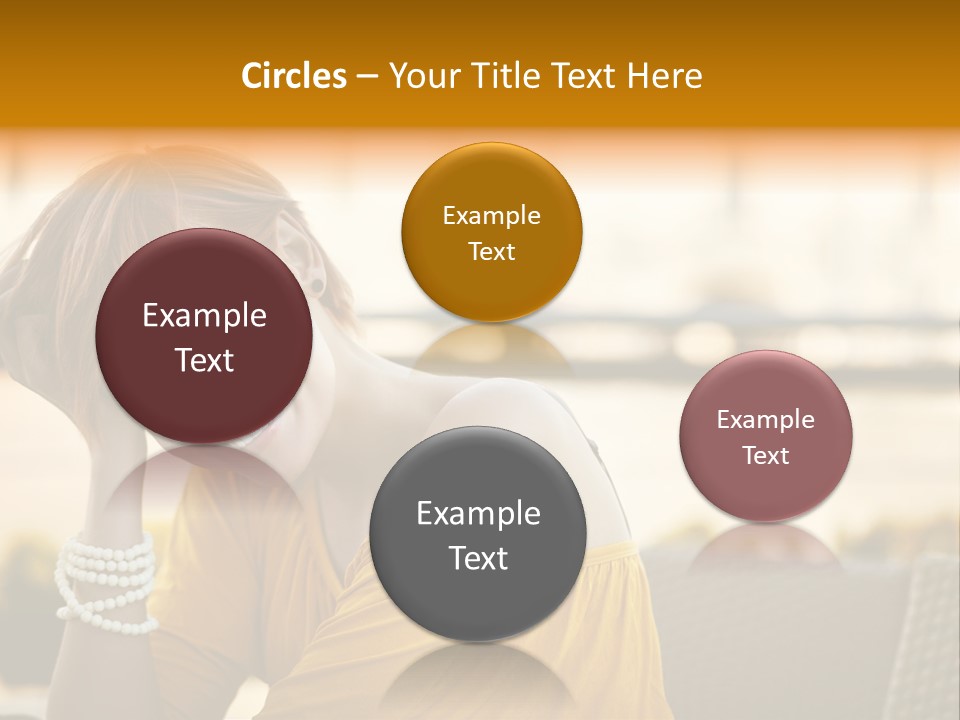 Cookery Pretty Blond PowerPoint Template