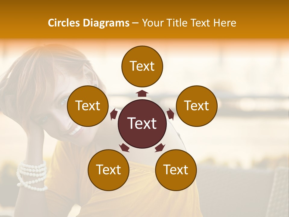 Cookery Pretty Blond PowerPoint Template