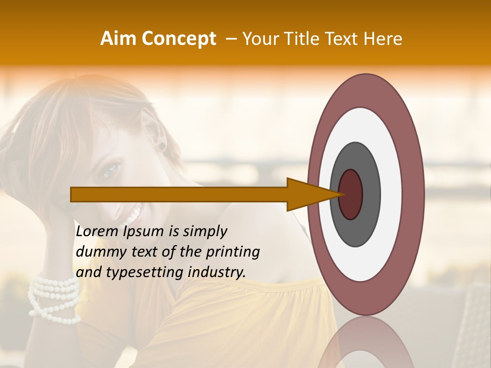 Cookery Pretty Blond PowerPoint Template