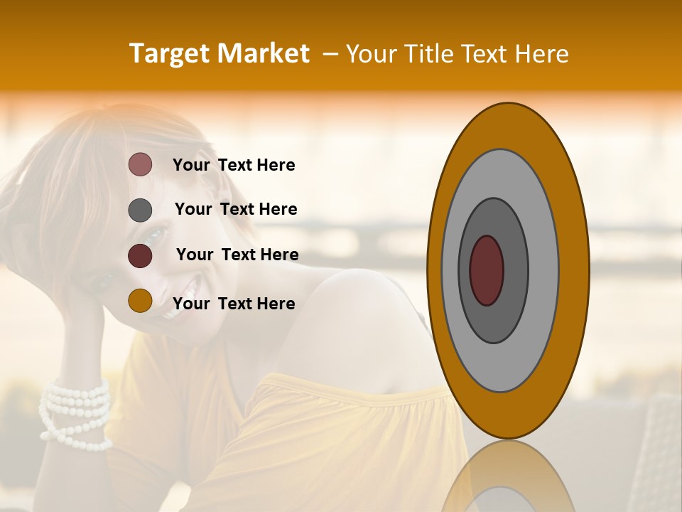 Cookery Pretty Blond PowerPoint Template