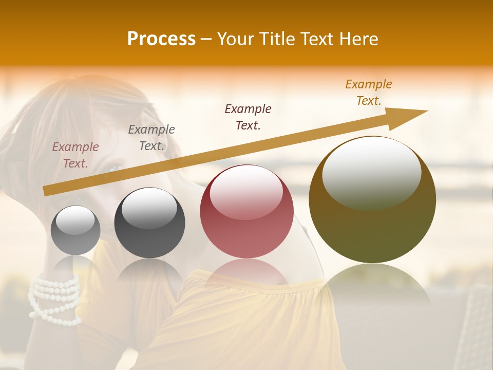 Cookery Pretty Blond PowerPoint Template